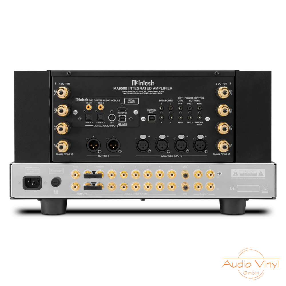 McIntosh MA9500 2-Channel Integrated Amplifier Rear