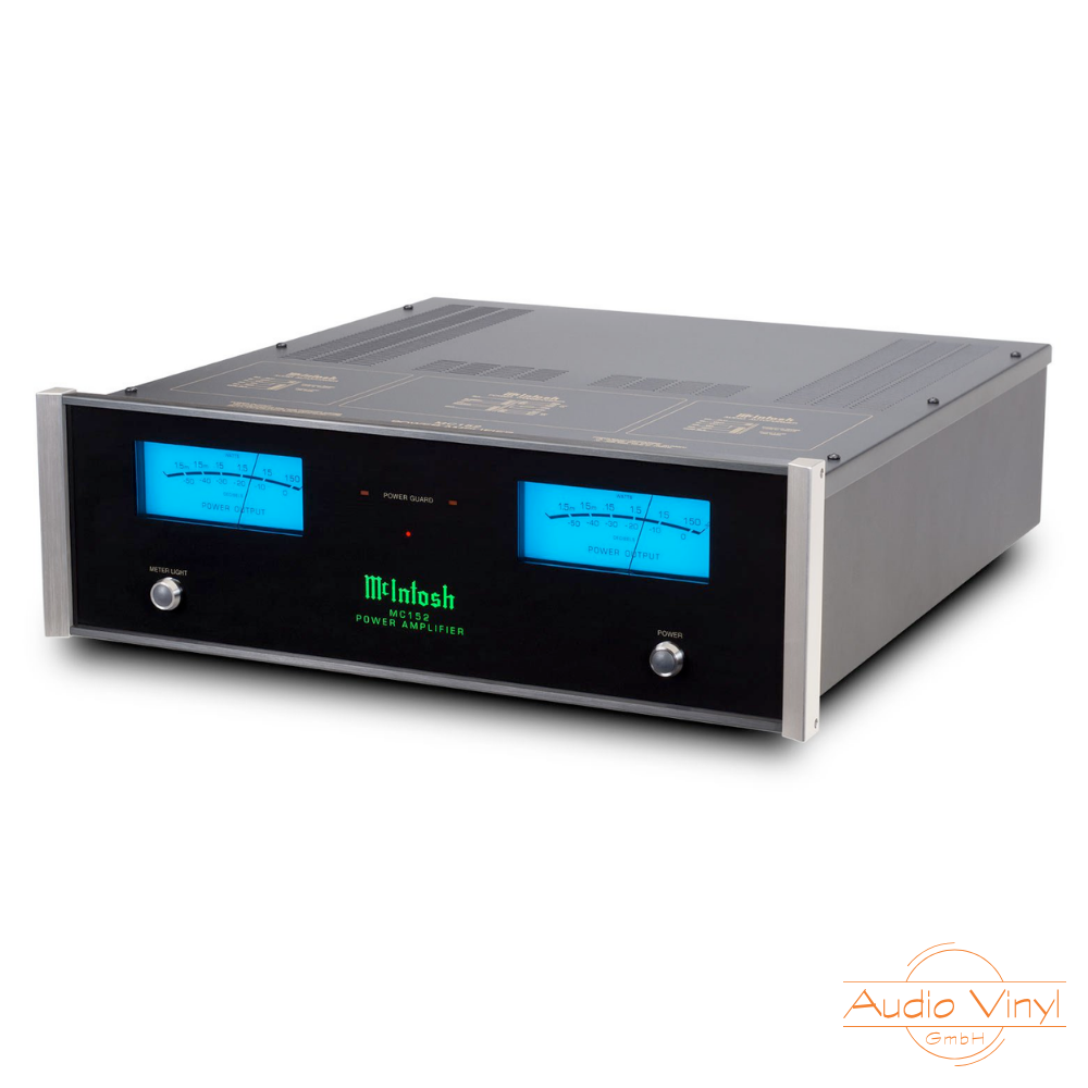 McIntosh MC152 2-Channel Solid State Amplifier Angle
